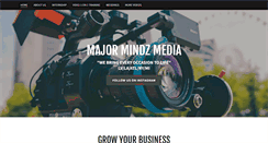 Desktop Screenshot of majormindzmedia.com