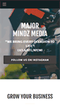 Mobile Screenshot of majormindzmedia.com